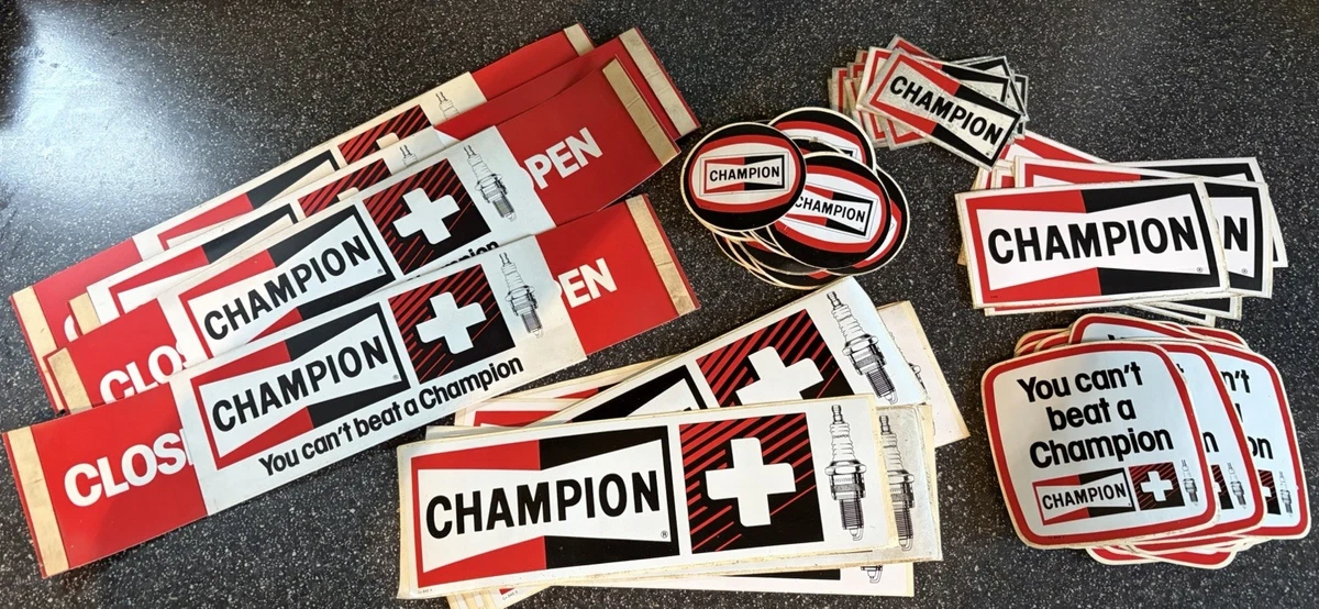 Champion Spark Plug Motors Apparel, Protection & Merchandise for