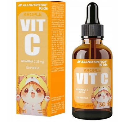ALLNUTRITION KIDS Vitamin C 30ml für Kinder 3+ Immunität
