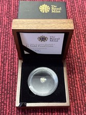 2008 Royal Mint Queen Elizabeth I Gold Proof £5 Box & COA  - NO COIN