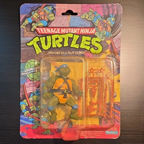TMNT Leonardo Action Figure Vintage 1988