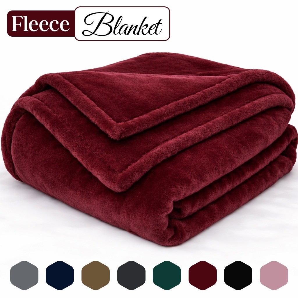 Svendita Sdogana Extra Large Flanella Pile Coperta King Size Accogliente Letto Divano Getto