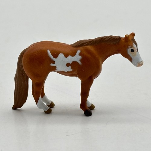 Breyer Mini Whinnies Paint Horse Standing Quarter Horse Stallion Model Toy 1:64