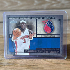 Fleer Showcase 2002-03 Ben Wallace Pistons Basketball's Best #5/30