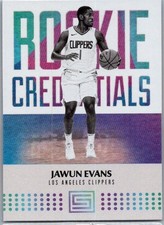 2017-18 Panini Status - Rookie Credentials Jawun Evans #10 (RC)