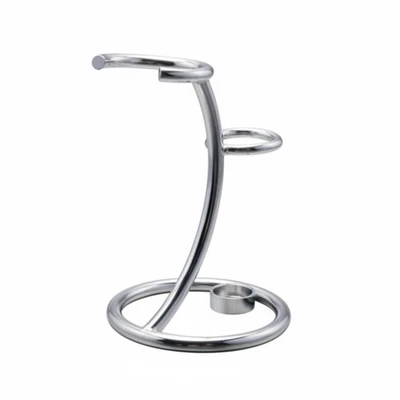 Razor and Brush Stand Long-Lasting Stainless Steel Shaving Holder Stable Base - Image 1 of 4