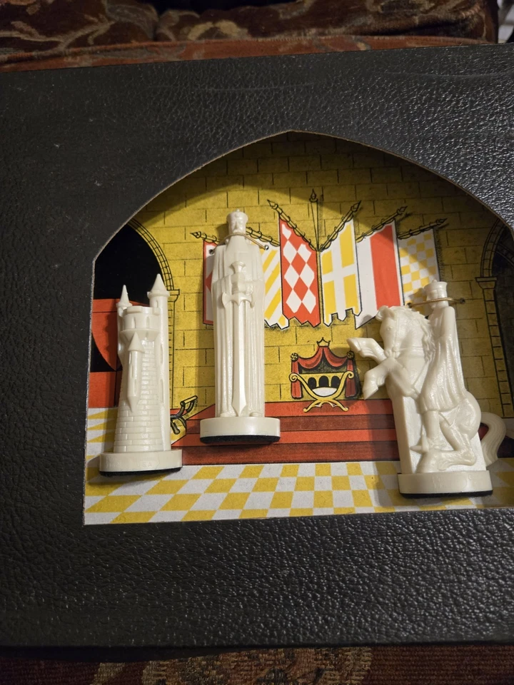 Juego de ajedrez/juego n.º de colección 1962 CONQUEROR esculpido por Ganine 1483 Foto 2 de 4