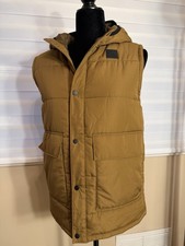 Under Armour Youth Size Xl Brown Vest Sleeveless Loose Fit Cold Gear