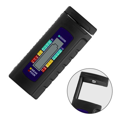 Leichter digitaler Batterietester mit LCD-Display für mehrere Batterietypen