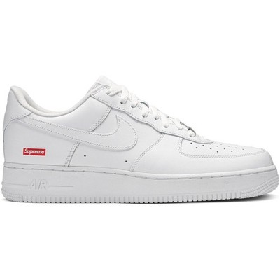 Nike Air Force 1 Low Supreme Box Logo White