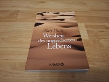 Weisheit des ungesicherten Lebens - Alan Watts - neuwertig