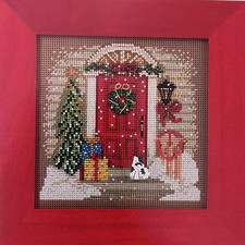 MILL HILL Buttons Beads Kit Counted Cross Stitch HOME FOR CHRISTMAS MH14-1301