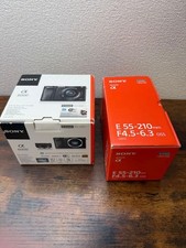 SONY 6000 E 55-210mm F4.5-6.3 OSS Set of 2