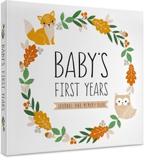 Keepsake Baby Memory Book for Baby Boy or Girl   Timeless Gender Neutral Baby...