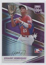 2020 Panini Elite Extra Edition Status Purple 40/249 Jodainy Henriquez #189 n1u