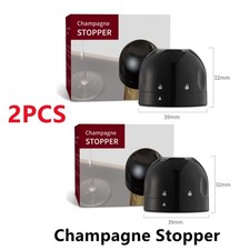 New 2PCS Vacuum Red Wine Bottle Cap Stopper Silicone Sealed Champagne Bottle Sto