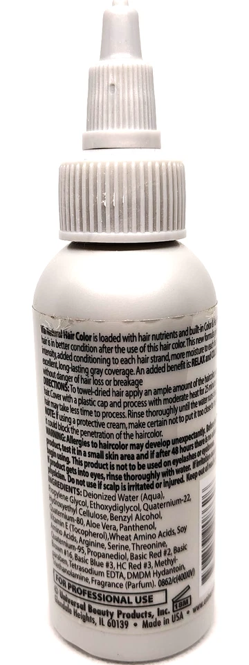 Via Natural® 半永久染发剂 2 盎司 #86 BORDEAUX 高级配方 — 第 3/4 张图片