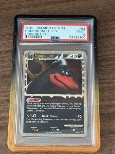 Houndoom graded PSA 9 for sale on eBay