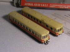 boite autorail EAD HO HORNBY6370/AUTORAIL 425CV SNCF/EAD AVEC PERSONNAGES