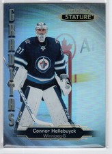 2020-21 Upper Deck Stature Gravitas #G12 Connor Hellebuyck