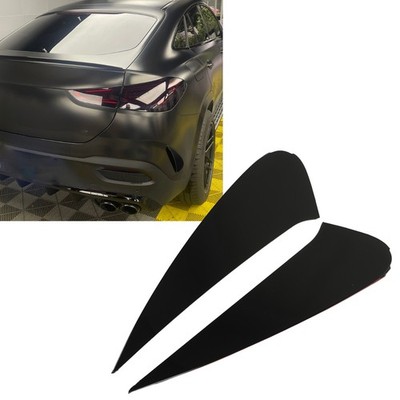 2x Rear Bumper Side Vent Spoiler Left Right Glossy Black Replace For GL SET