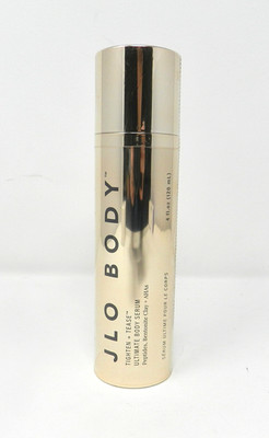 JLo Beauty Body Ultimate Tighten + Tease Body Serum 4 oz Brighten Contour Sealed