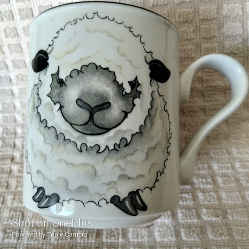 Back To Front Sheep Mug by Arthur Wood