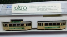 Kato 14618 Spur N, Analog  Straßenbahn DÜWAG Tram 2-tlg.  "Persil" in OVP