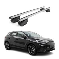DachträGer GrundträGer FüR BYD Atto 3 2022-2026 Aluminium Silber 2Tlg