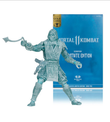 McFarlane Toys Mortal Kombat 11: SCORPION (Frostbite Edition) Figure LE 3850pcs