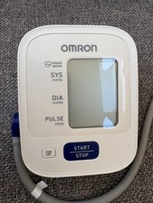 omron blood pressure machine. hardly used in goog condition working