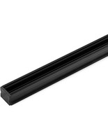 Wiva Led Strip ProﬁL Aluminium Schwarz Tief 200X1,7X1,48 Cm OberfläChe