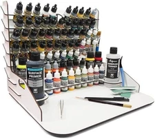 Paint Display Stand (Vertical) & Large Workstation