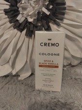 Cremo Spice & Black Vanilla Eau de Toilette Spray 3.4 fl oz Long Lasting Scent