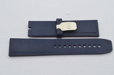 BREITLING KAUTSCHUK ARMBAND DIVER PRO 2 22MM 22-20 BLAU GUTER ZUSTAND 145S