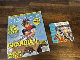 Sega Dreamcast Magazine Issue 10 Grandia II Skies of Arcadia Holiday 2000 w/CD
