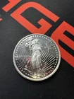 Saint Gaudens Silver Towne 1 oz .999 Fine Silver Round Ounce Vintage Eagle (E)