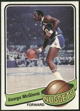George McGinnis 1979-80 Topps #125 Denver Nuggets