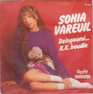 SONIA VAREUIL DZINGOUMI... K.K. BOUDIN FRENCH 45 SINGLE HERVE ROY