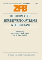 Die Zukunft Der Betriebswirtschaftslehre In Deutschland Klaus Brockhoff Brockhof