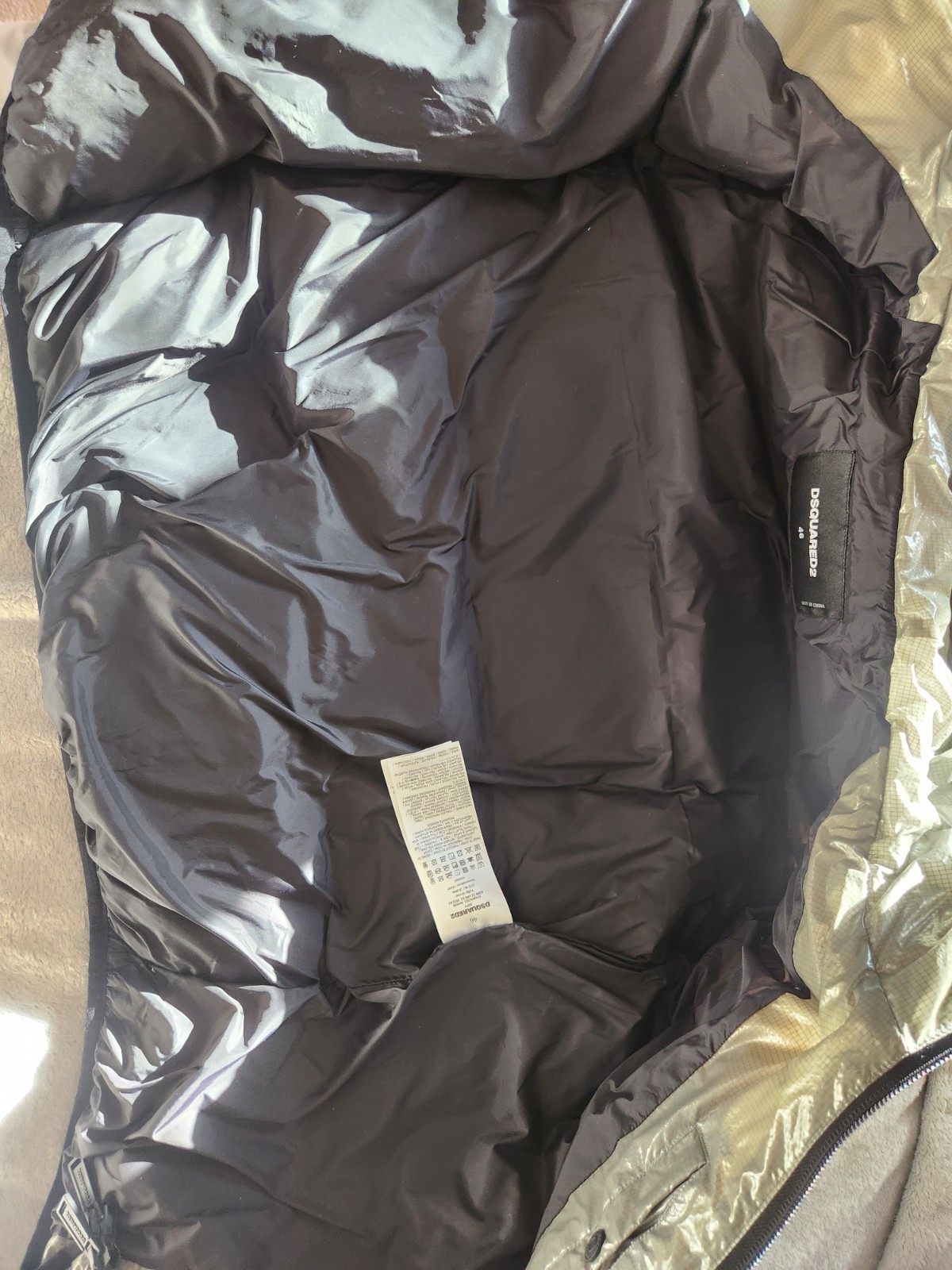 Dsquared2 Gray Hooded Down Jacket - image 11