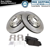 TRQ Front Brake Pad & Rotor Kit Fits 2017-2019 Acura 2016-2020 Honda