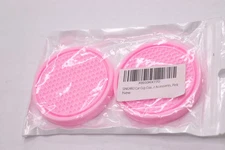 (2-Pk) Singaro Car Cup Coaster Pink