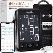 iHealth Accu Blood Pressure Monitor LCD