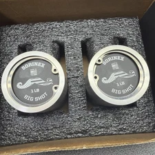 PAIR Sorinex The BIG SHOT 1 LB Stainless Steel