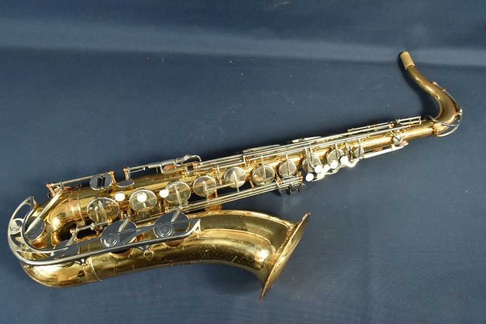 Saxophone ténor YAMAHA YTS-22 avec étui rigide et embout buccal du Japon,... - Photo 2/4