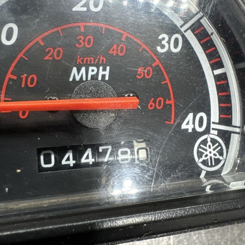 07-11 2009 09 Yamaha C3 XF50 DASH SPEEDOMETER FUEL GUAGE CLUSTER 2149 mi - Picture 10 of 11