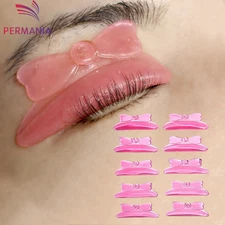 New 5 Pairs Silicone Eyelash Perm Pads Sticky Lashes Rods Shield Liftin