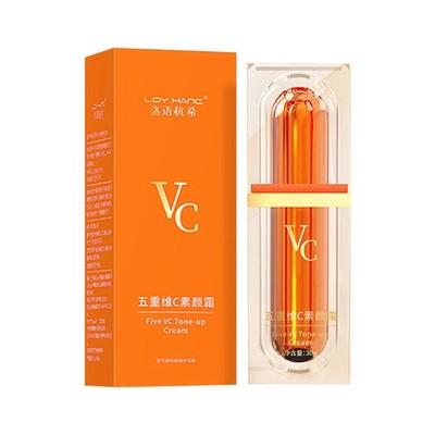Five Vitamin C Tone-Up Cream Nicht fettende Feuchtigkeitscreme für das Gesicht