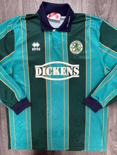 MATCH WORN Middlesbrough 1994/1995 Long Sleeve Away Shirt Mens Extra Large Errea