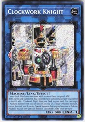 Clockwork Knight - RA05-EN058 - Secret Rare - 1st Edition - Rarity Collection 5